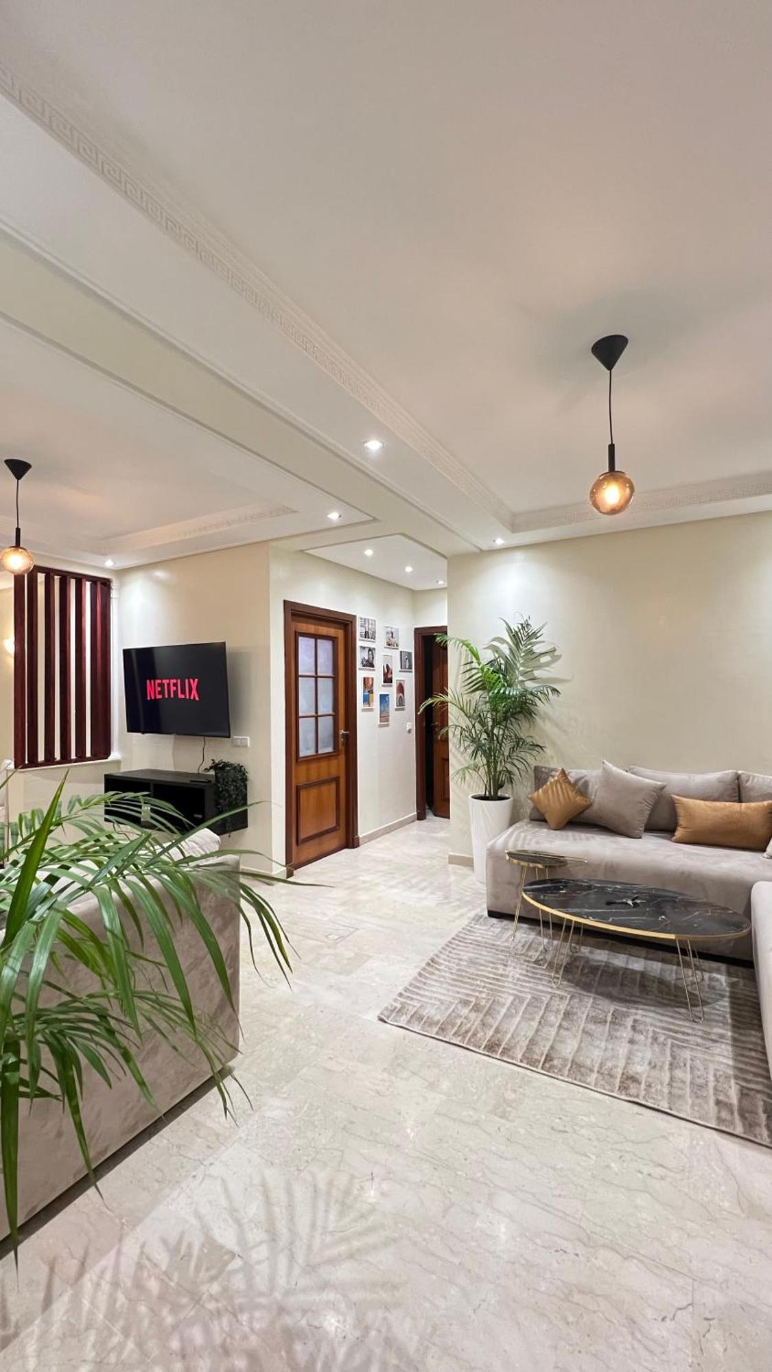 Suitouiss - Agdal 1 - Appartement A 2 Minutes De La Gare De Train Tgv Rabat Zewnętrze zdjęcie